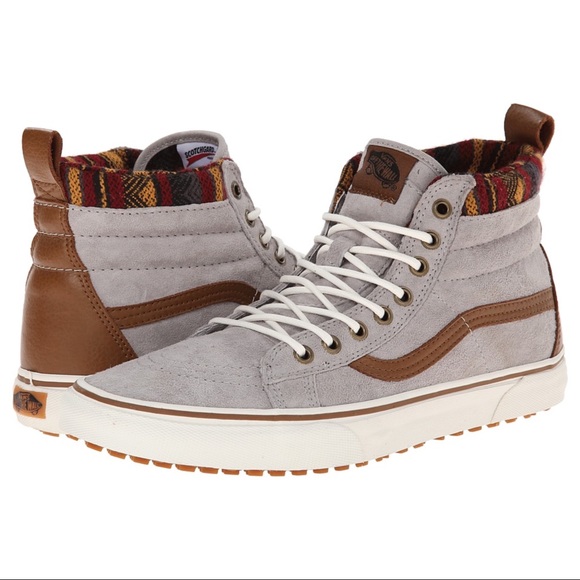 Vans Shoes - Vans | SK8-Hi MTE Knit Geo/Tan) Skate Shoes